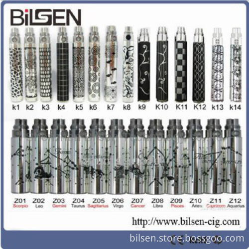 electronic cigarette EGO battery of ecig ego A/K/Q/B/E 650mah 90mah